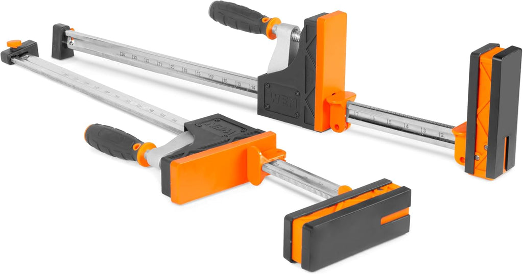 WEN Parallel Clamp Kit with Two 24-Inch Clamps, Two 50-Inch Clamps, and Framing Kit (CLP14A)