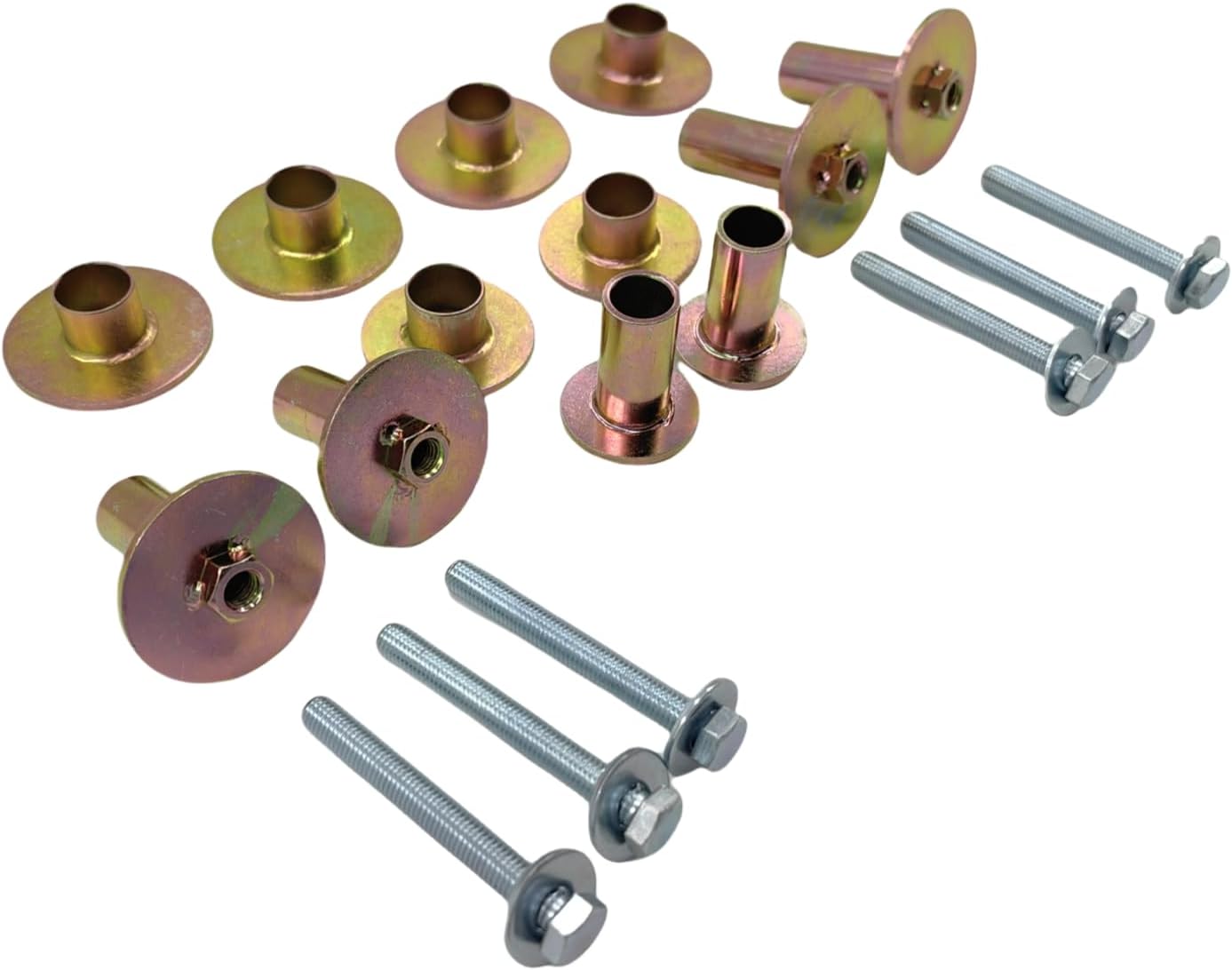 24 Pack Body Mount Hardware Kit for Ford F100 150 250 350 Standard Cab 2WD 4WD 1965-1979, for Prothane 6-110 BL or RD, Energy Suspension Body Mount Bushing Kit 4.4104