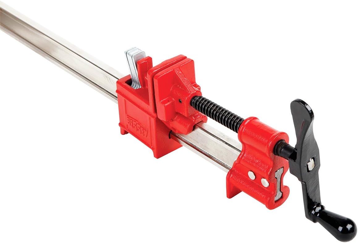 Bessey Exceptional Strength IBEAM Bar Clamps from 24-96 inches for Woodworking