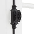 Signature Hardware 955211-1.75 Helmina 72 Inch Tall Window Cremone Security Bolt - Matte Black