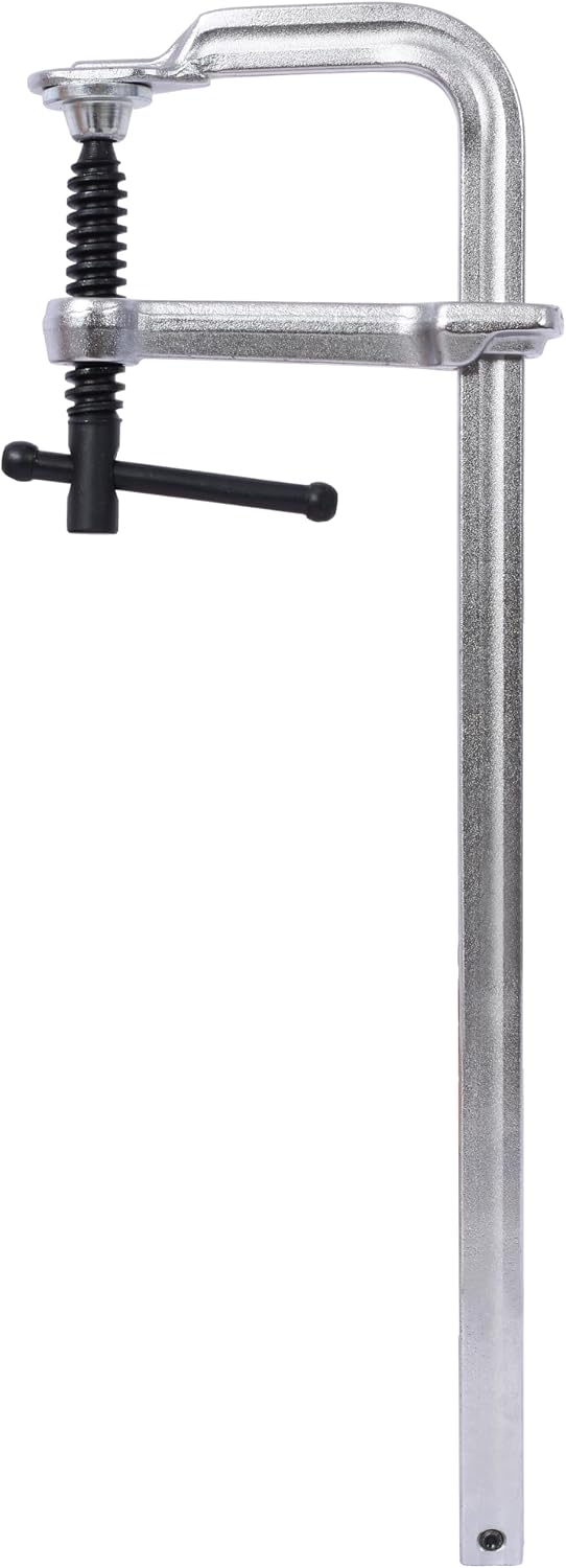 Drop-Forged Steel F-Clamp Set - 2x12' & 2x24' for Welding, Woodworking, Metalworking & DIY