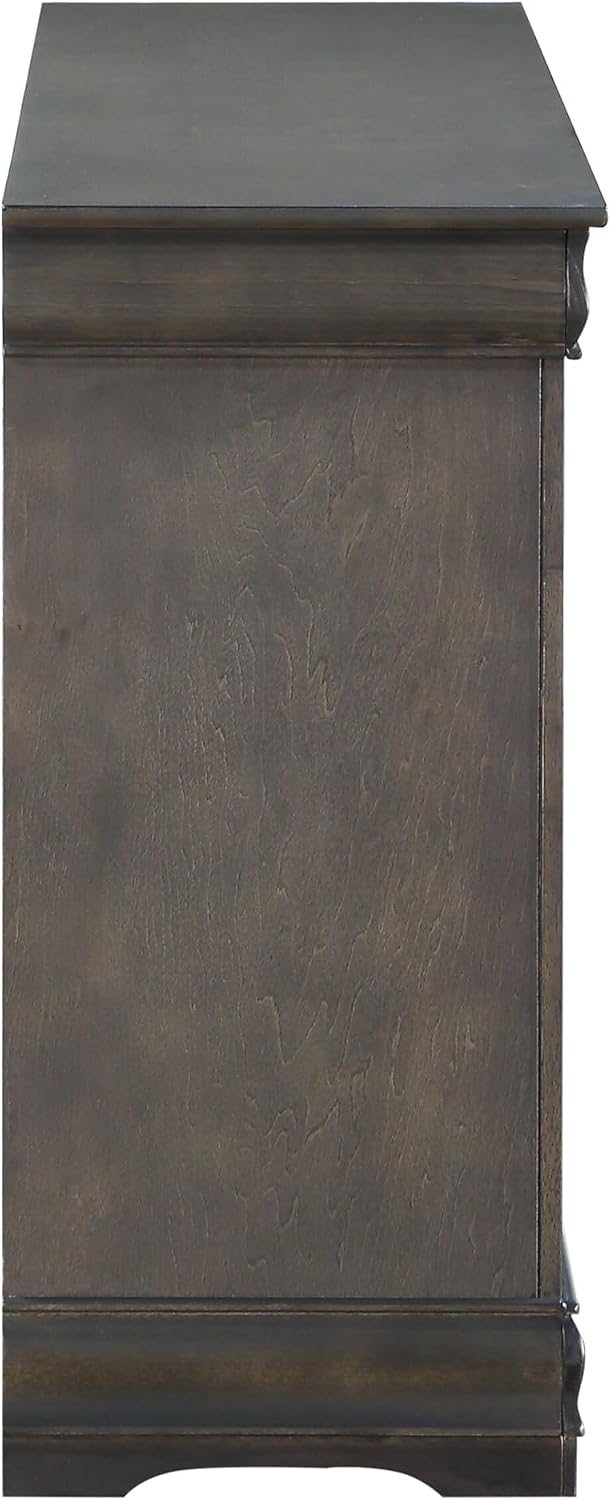 Acme Louis Philippe Dresser in Dark Gray