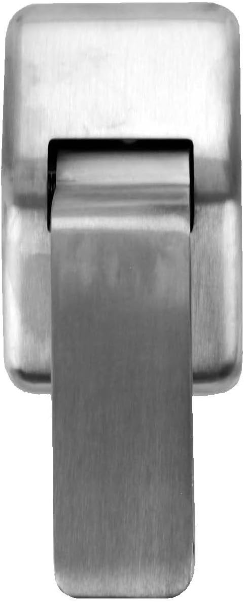 Don-Jo 4500 Brass Hospital Push-Pull Latch, Satin Stainless Steel Finish, 2-3/4' Width x 4-1/2' Height