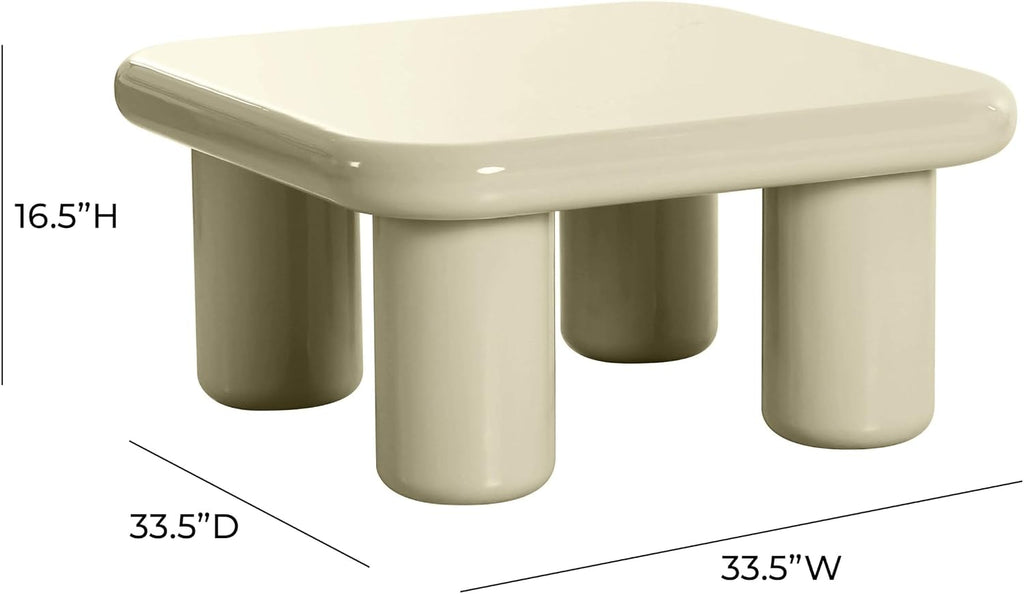 Tov Furniture Memphis Cream Coffee Table