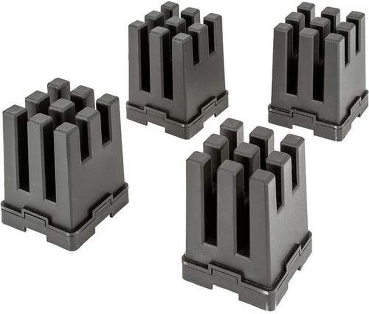 BESSEY KREX2450 K Body REVO Clamp Kit, 2 x 24 In., 2 x 50 In. and 2 KBX20 Extenders - 1700 lbs Nominal Clamping Force. Spreader, and Woodworking Accessories - Clamps and Tools for Cabinetry | BESSEY KP Rail And Stile Jig, Set Of 4 Blocks