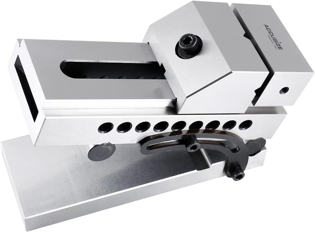 Accusize Industrial Tools 5'' by 0.0002'' Precision Screwless Sine Vise, Ba66-0420