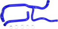 Mishimoto MMHOSE-K2-14BL Silicone Radiator Hose Kit Compatible With Chevrolet Silverado 2014+ Blue
