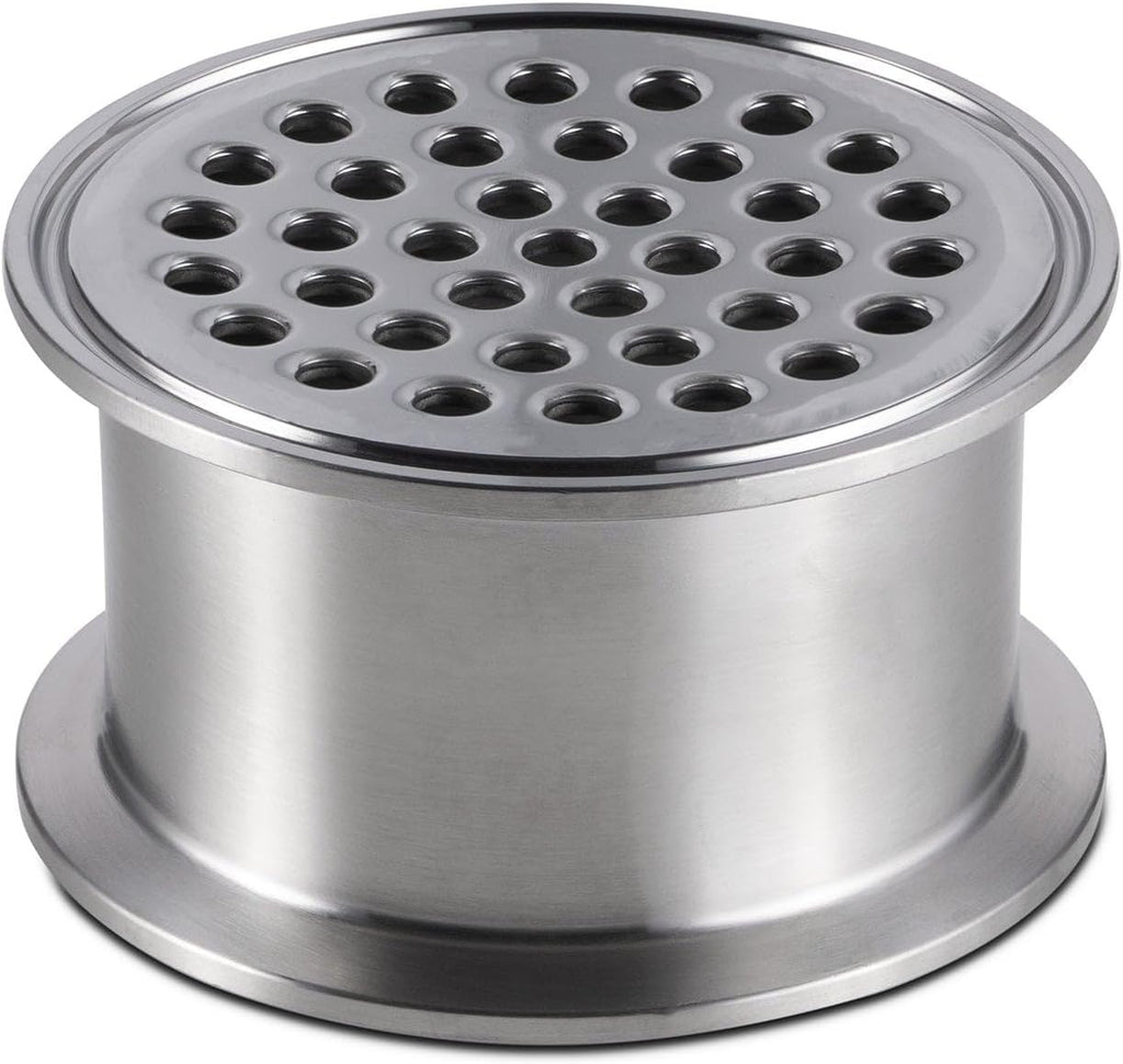 BVV Bottom Weld Tri-Clamp Filter Plate size 10-inch