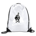 Adam Lambert 2 White Drawstring Backpack Sport Bag For Men & Women