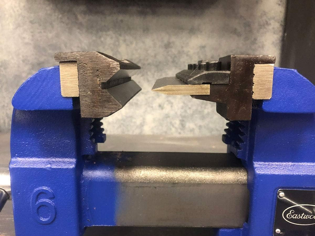 Eastwood 6 in. Vise Mount Press Metal Brake Bender Attachment Cross Slide On Workbench For Bend Sheet