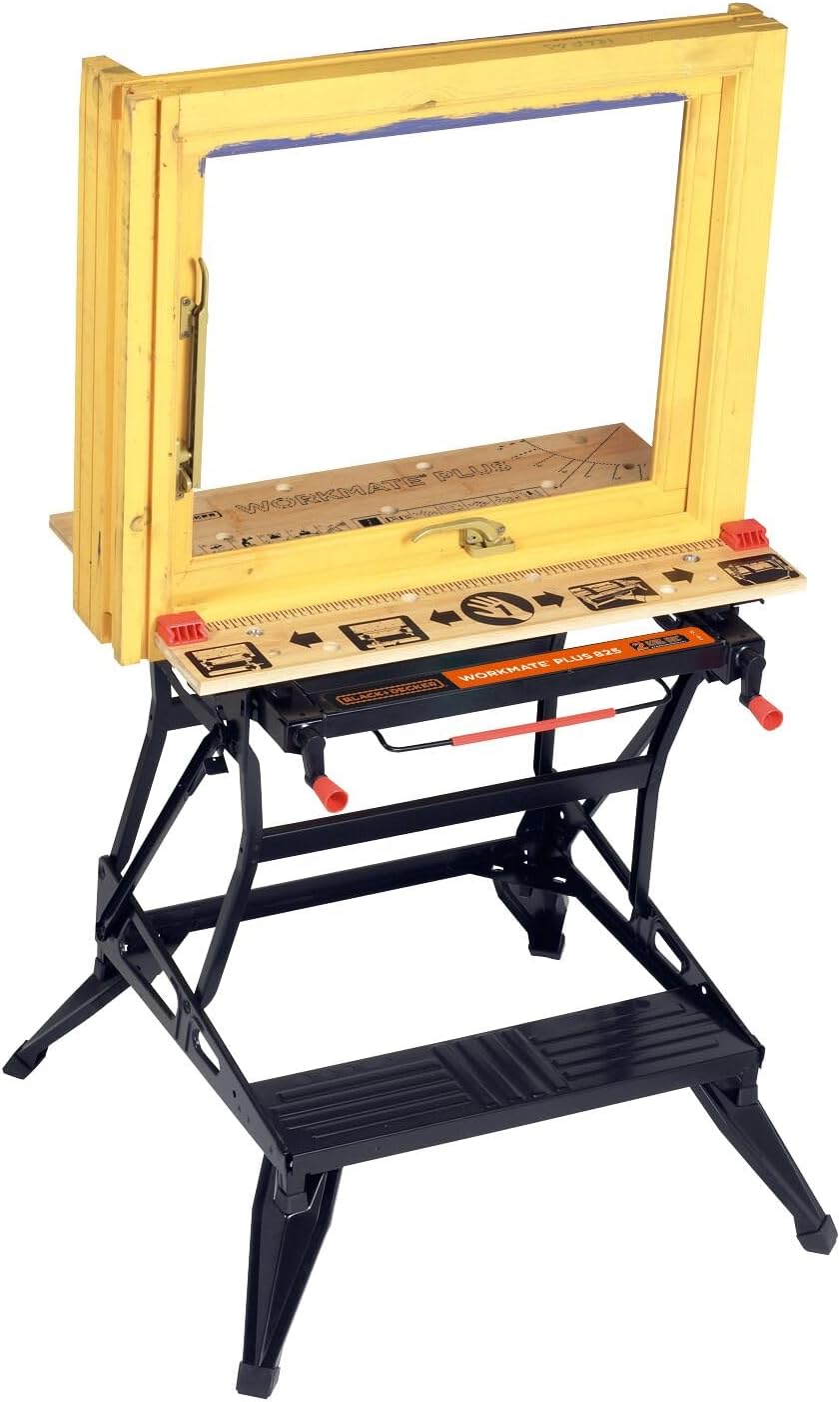 BLACK+DECKER Workmate 825 Deluxe Dual-Height Workbench, WM825-XJ
