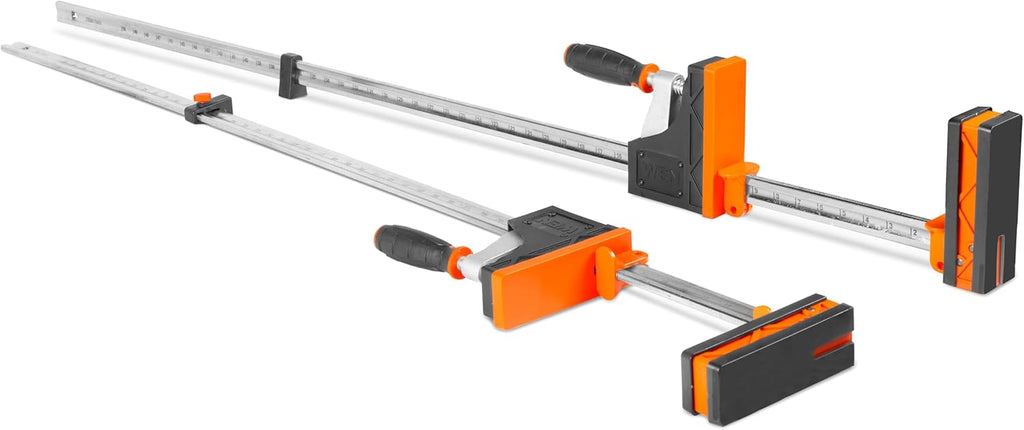 WEN Parallel Clamp Kit with Two 24-Inch Clamps, Two 50-Inch Clamps, and Framing Kit (CLP14A)