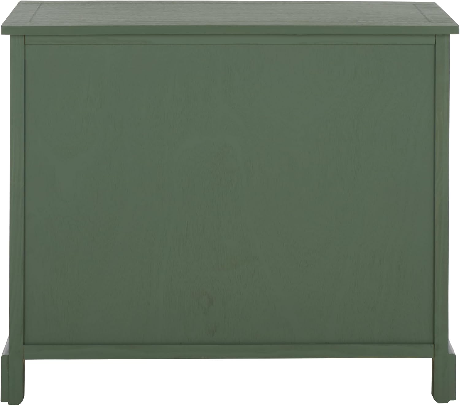 SAFAVIEH Furniture - Herman 2-Drawer Storage Unit - Dusty Green - Solid Wood - Classic Storage Design - Ideal for Living Room, Entryway, Home Office, 29'W x 13'D x 27.5'H - Fully Assembled (AMH5702L)