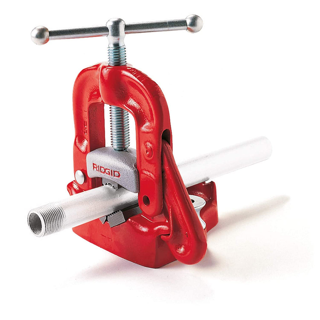 Bench Yoke Vise, 1/8-6 in Cap, 19 in. H