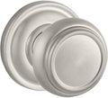 Baldwin PSTRATRR150 Reserve Passage Traditional with Traditional Round Rose in Satin Nickel Finish
