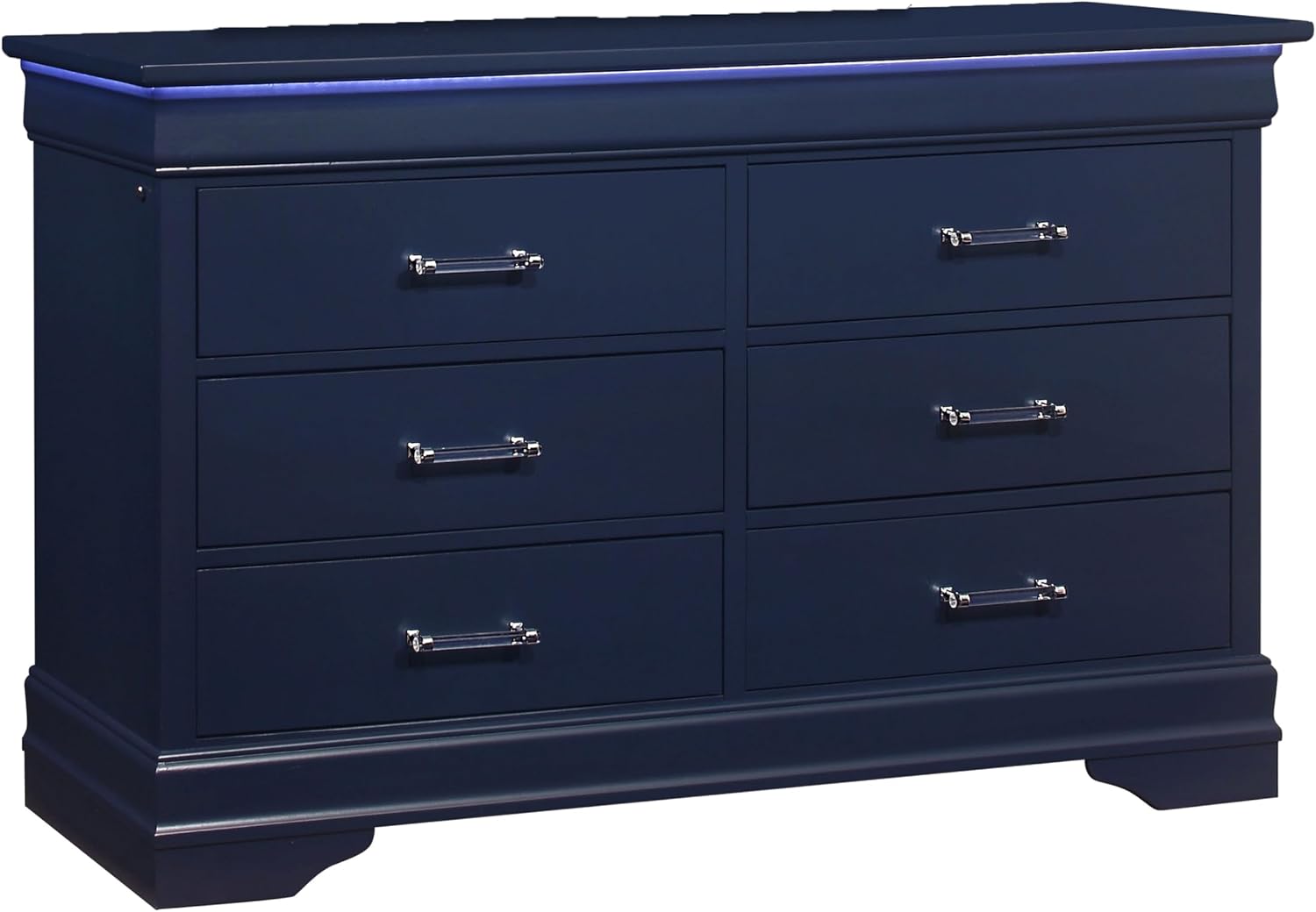 Global Furniture USA Charlie Blue Dresser