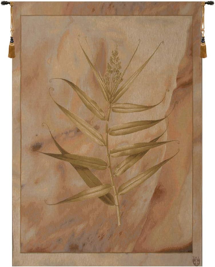 C Charlotte Home Furnishings Inc Oriental Bamboo II French Tapestry Wall Hanging | Viscose Cotton and Polyester Blend Wall Art | 57 in. x 40 in | Home Decor Accents
