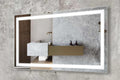 Prominence Home Luxury LED Bathroom/Wall Mirror with Front and Back Light, Anti-Fog, Shatter-Resistant and Adjustable Light Settings, 55 in x 30 in