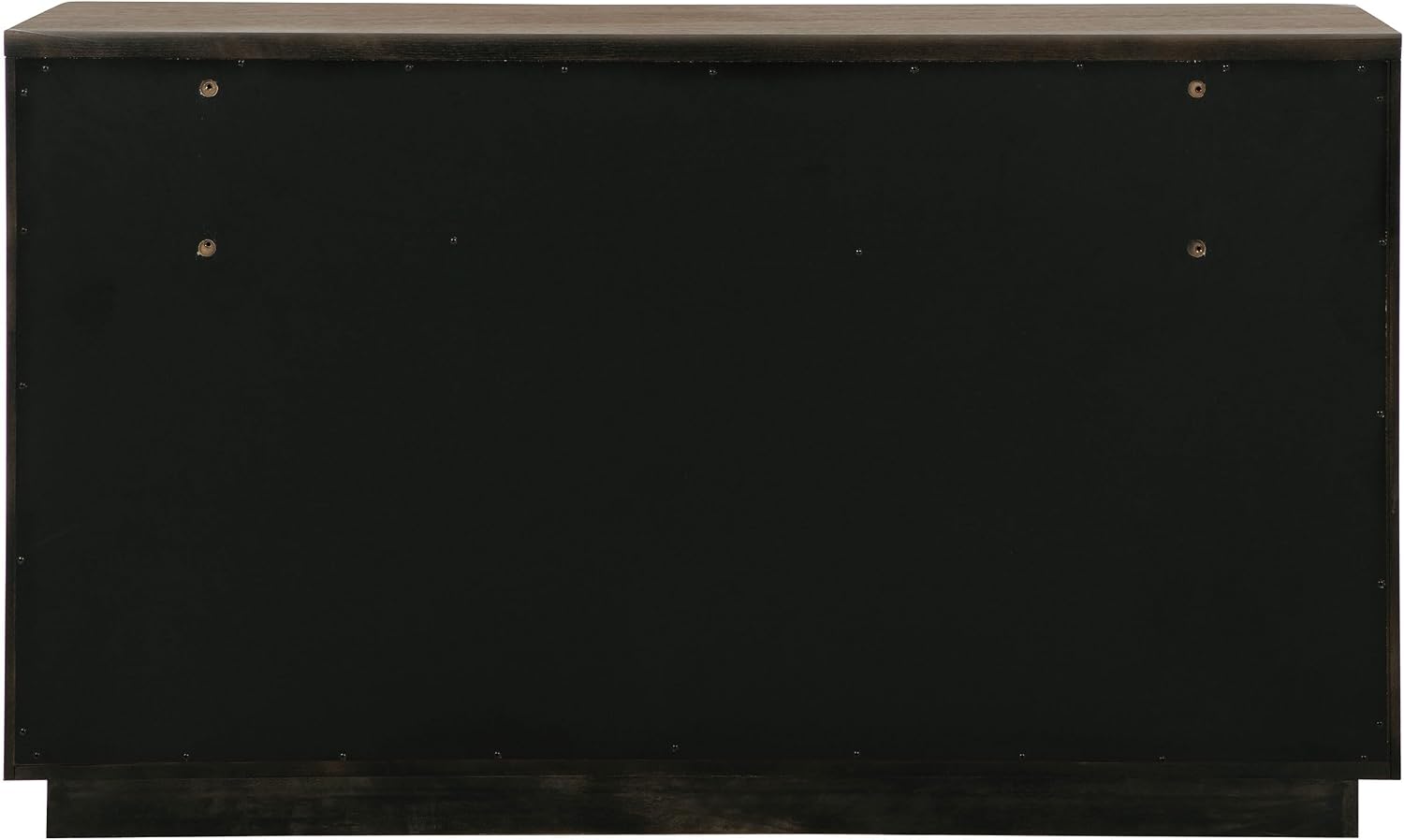 Coaster Home Furnishings - Terrace - Wood - 6-Drawer Dresser Cabinet with Transitional Style, Rectangular Structure, Brown-Toned Hardware, Felt-Lined Top Drawers - Ash Brown - 224903