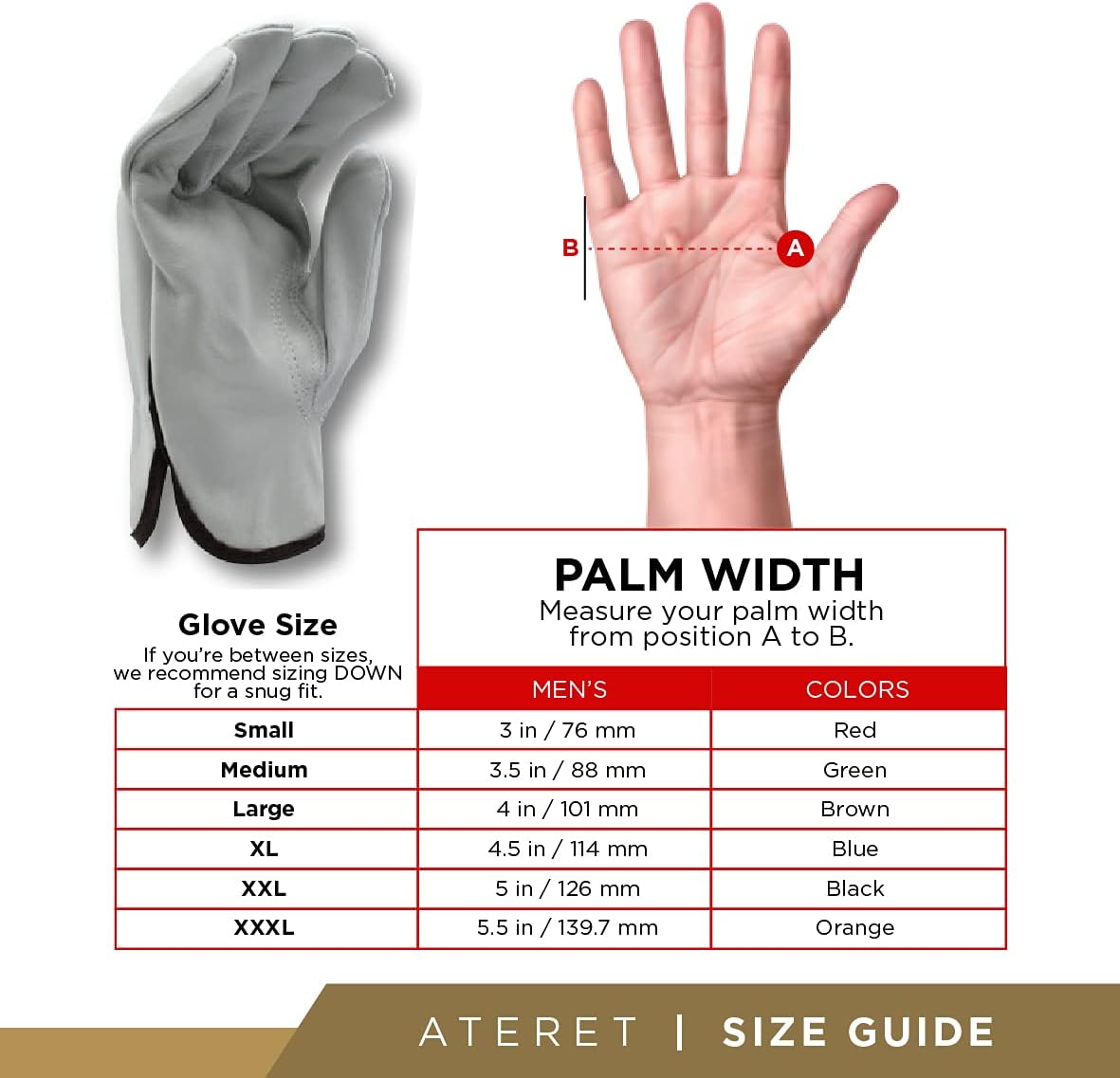 ATERET 36 Pairs Small Heavy Duty Durable Cowhide Leather Work Gloves I Driver Gloves for Truck Driving, Warehouse, Gardening, Farming