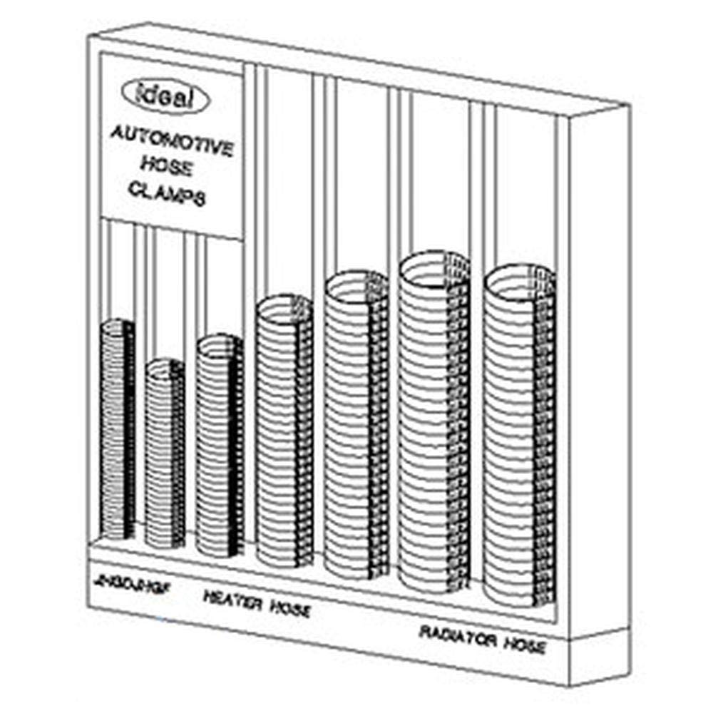 14B5401 New Universal Hose Clamp Assortment 110 Pieces