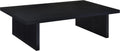 Coaster Home Furnishings Max Rectangular Engineered Laminate Coffee Table Black