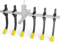 YITAMOTOR ATV/UTV Plow Implement Cultivator with 6 Scarifier Shank Fits for ATV/UTV Manual Implement Lift