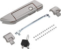 Tour Pack Latches for Harley,Tour Pack Trunk Lid Latch with Keys Fit for Harley Touring/Road King/Road Glide/Street Glide/Electra Glide/Ultra-Classic 2014+ Pewter Pearl