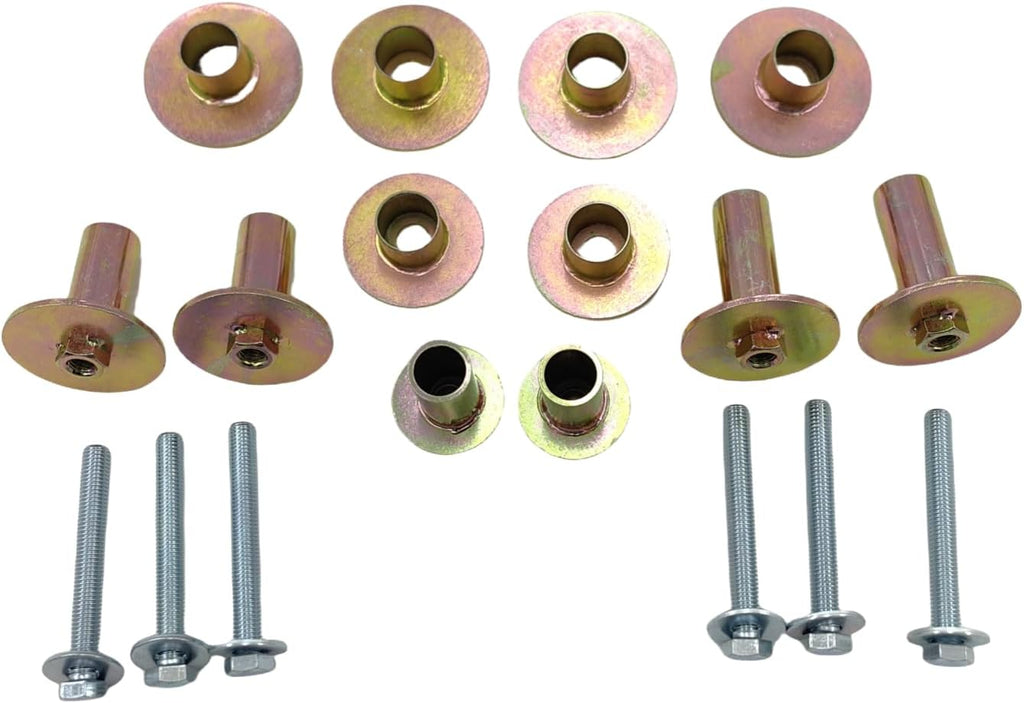 24 Pack Body Mount Hardware Kit for Ford F100 150 250 350 Standard Cab 2WD 4WD 1965-1979, for Prothane 6-110 BL or RD, Energy Suspension Body Mount Bushing Kit 4.4104