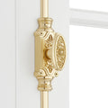 Signature Hardware 955211-1.75 Helmina 72 Inch Tall Window Cremone Security Bolt - Polished Brass