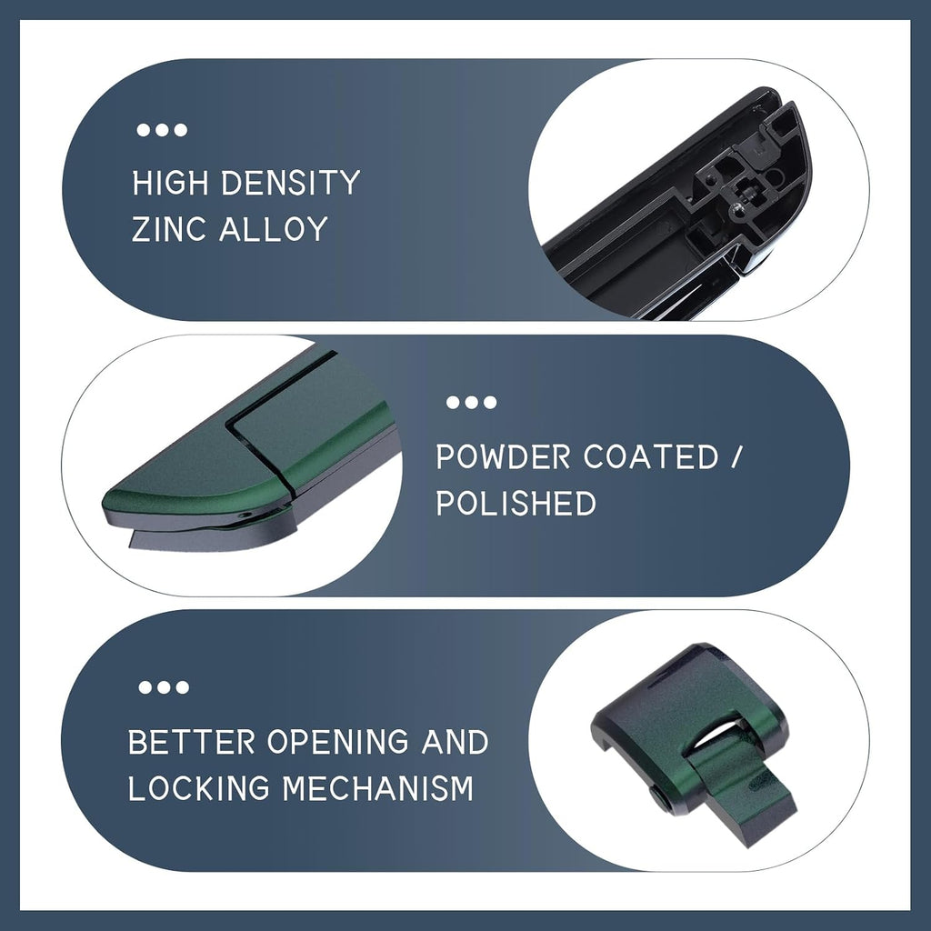 Tour Pack Latches Hinges Fit for Harley Touring Razor Chopped King Pak Road King Road Glide Street Glide Electra Glide 2014-2025 Snake Venom