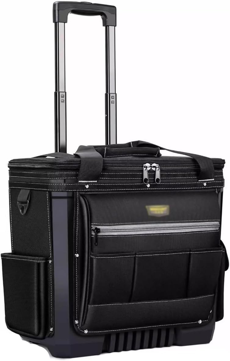 Chest Rolling Toolbox Chest Heavy Duty Metal Latch Portable Tool Organizer Box Storage Solution for Harsh Jobsite Conditions Easy Access