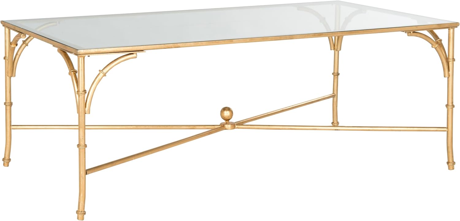 Safavieh Home Collection Maurice Gold Coffee Table