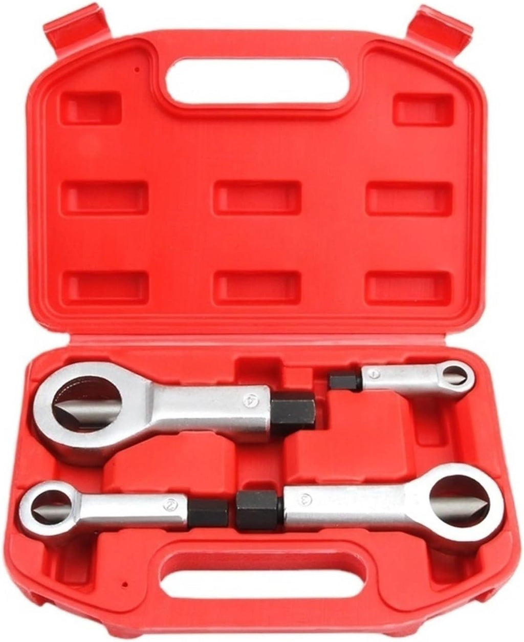 Adjustable Puller 4Pcs 9-27mm Nut Splitter Damaged Bolt Nut Separator Extractor Remover Cutting Tools Screw Breaker Set