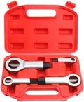 Adjustable Puller 4Pcs 9-27mm Nut Splitter Damaged Bolt Nut Separator Extractor Remover Cutting Tools Screw Breaker Set