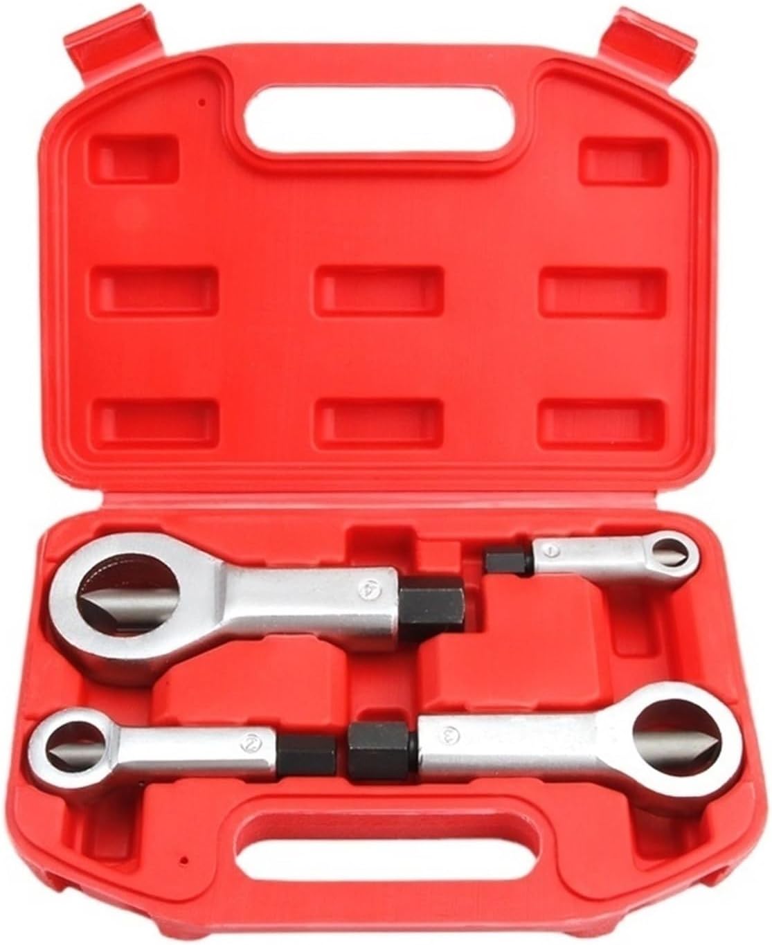 Adjustable Puller 4Pcs 9-27mm Nut Splitter Damaged Bolt Nut Separator Extractor Remover Cutting Tools Screw Breaker Set