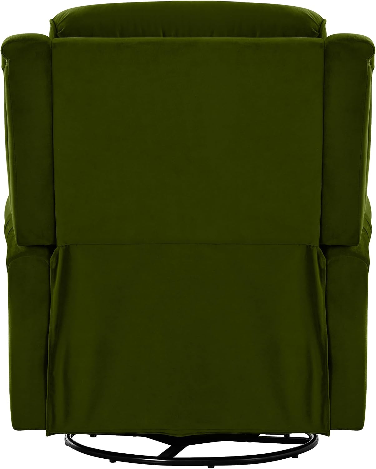 Christopher Knight Home 360° Swivel Recliner, Velvet Rocking Recliner Upholstered Recliner Chair, Rocker with Adjustable Backrest Nailhead Trims, Green