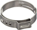 Oetiker Stepless Size 1' (25.6 mm) Ear Clamps, 500-Pack Single Ear Hose Clamps (500)