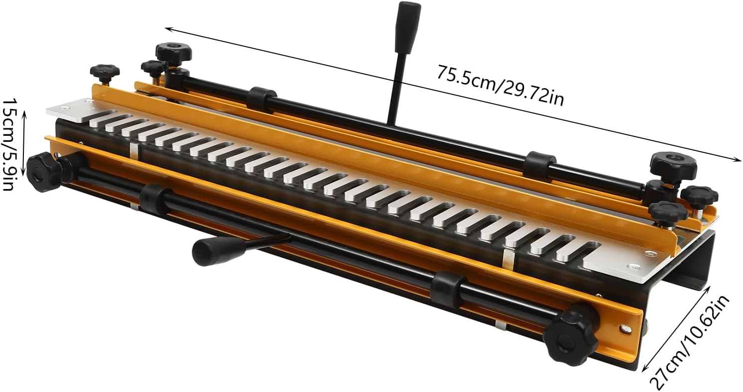24' Dovetail Jig, Woodworking, Mini Template Kit for Precise Alignment, for Furniture & Wood Cabinet Making