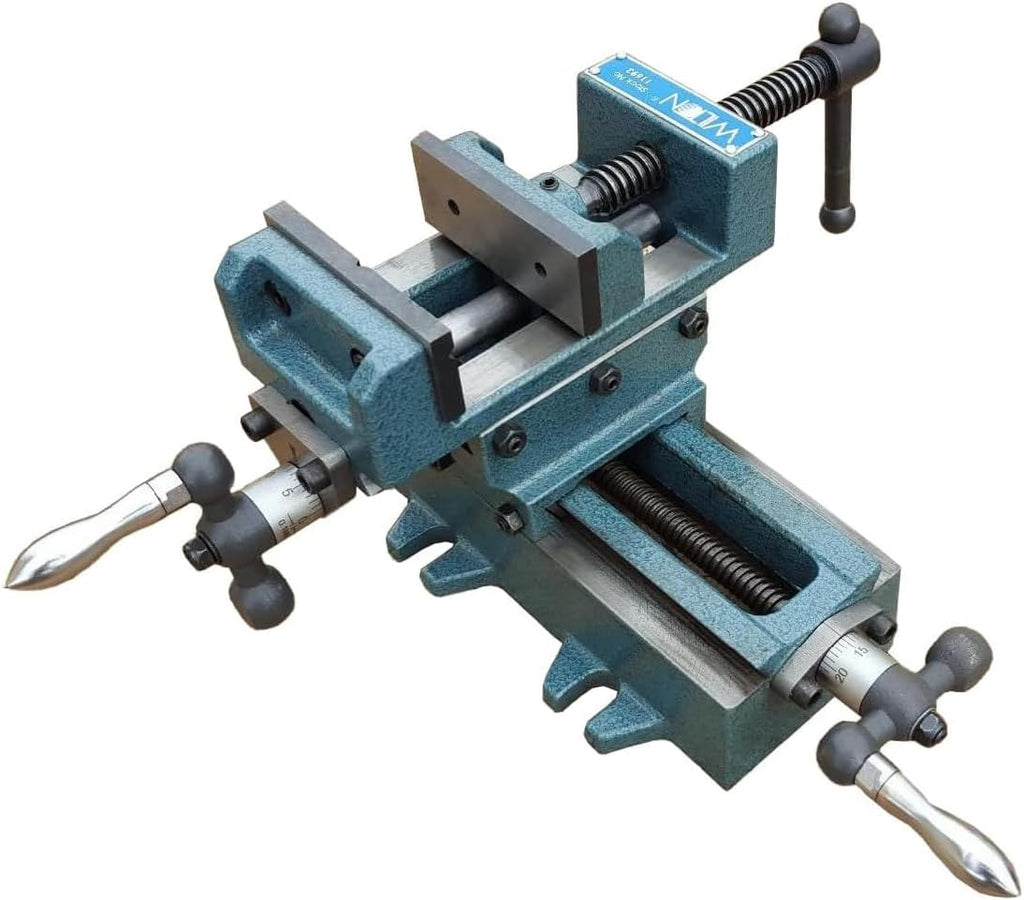 Wilton Cross-Slide Drill Press Vise, 3' Jaw Width & Max Opening, 3' Jaw Depth (Model CS3)