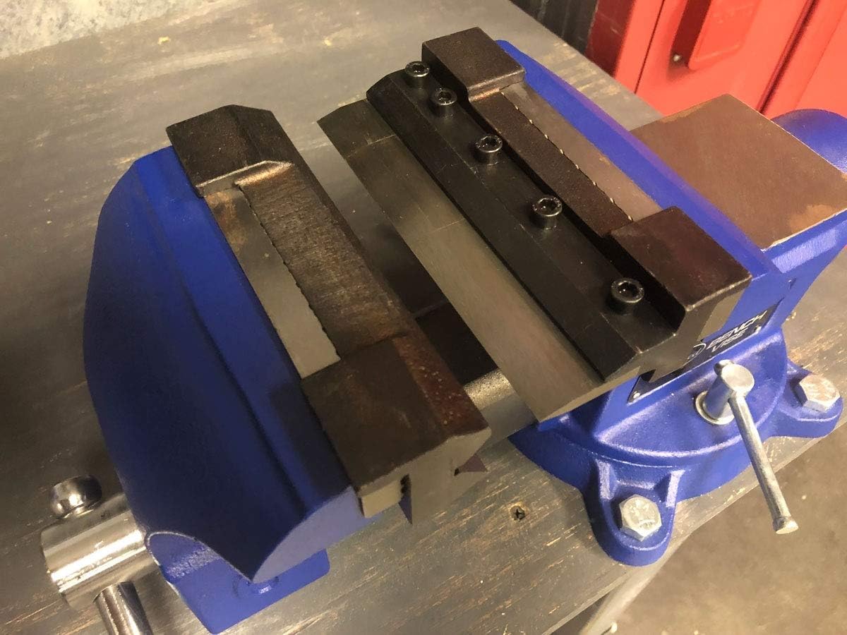 Eastwood 6 in. Vise Mount Press Metal Brake Bender Attachment Cross Slide On Workbench For Bend Sheet