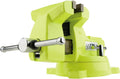 Wilton High-Vis Safety Bench Vise, 5' Jaw Width, 5-1/4' Jaw Opening, 3-3/4' Throat (Model 1550)