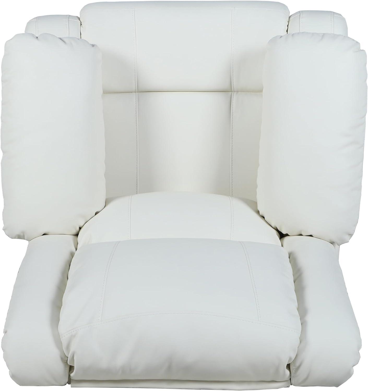 Flash Furniture Harmony Series Cream LeatherSoft Recliner