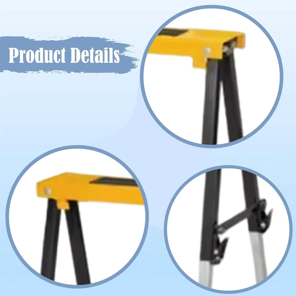 Snowboard Stand Ski Tuning Table Folding Anti Slip, Portable Ski Repair Table with Adjustable Height, Easy to Set Up for Ski & Snowboard Maintenance Equipment