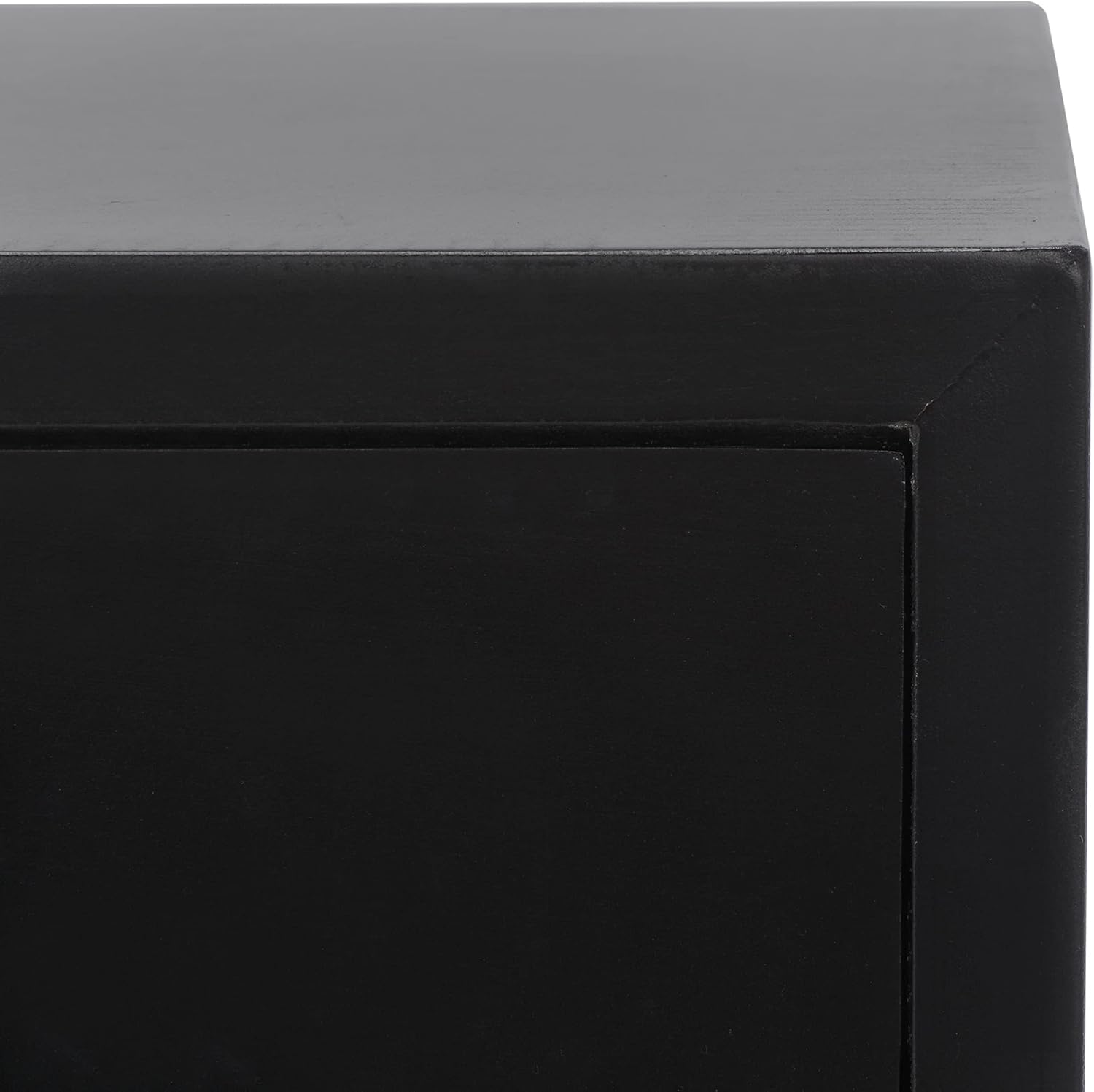 Safavieh Home Collection Blaize Black 3-Drawer Nightstand Dresser Chest