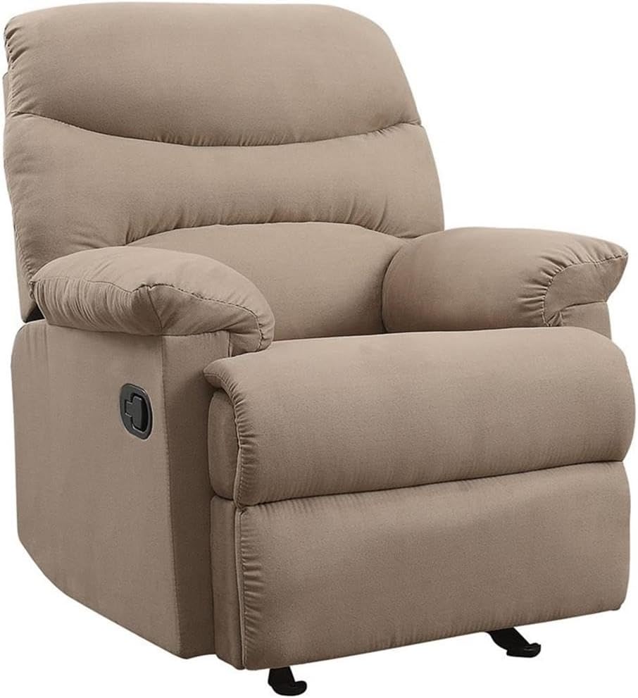 Acme Furniture Arcadia Recliner in Light Brown