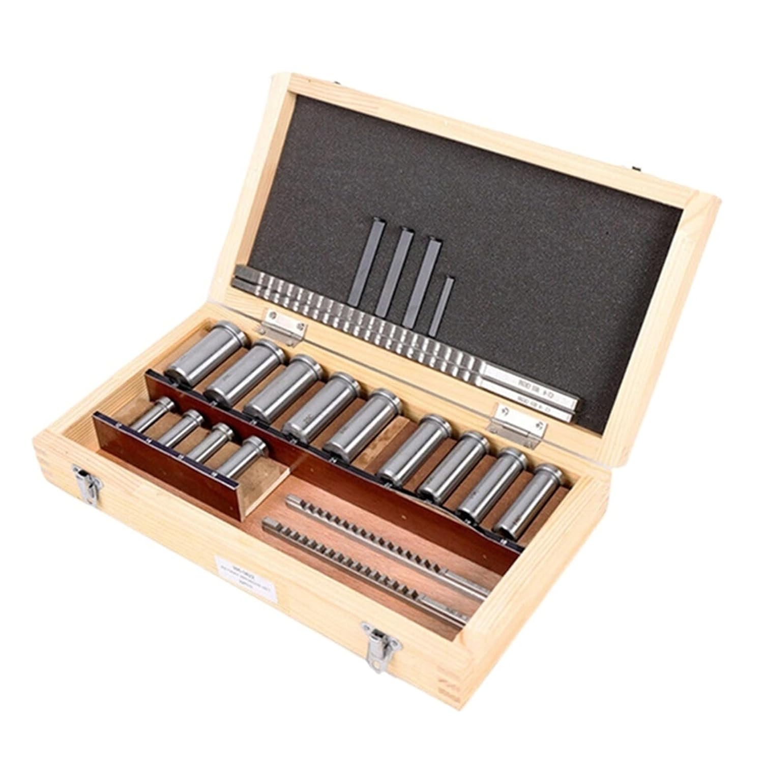 22pcs Keyway Broach Set HSS Metric Keyway Cutting Tool Knife for CNC Machine Groove Heat Resistance