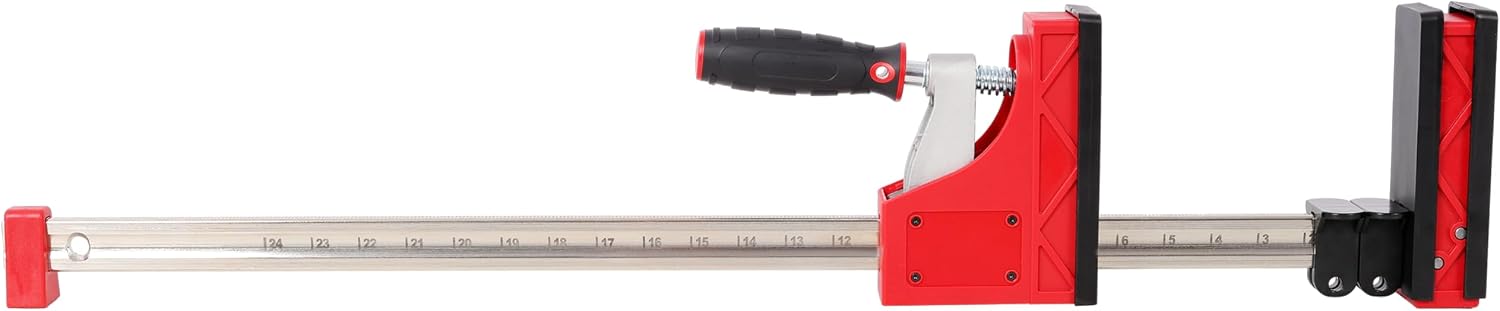 Parallel Clamp Kit 12 Piece Set, 24 Inch Clamps (2pcs) and 40 Inch Clamps (2pcs) with Bench Dogs (4pcs) and Framing Blocks (4pcs) for Woodworking Tools DIY