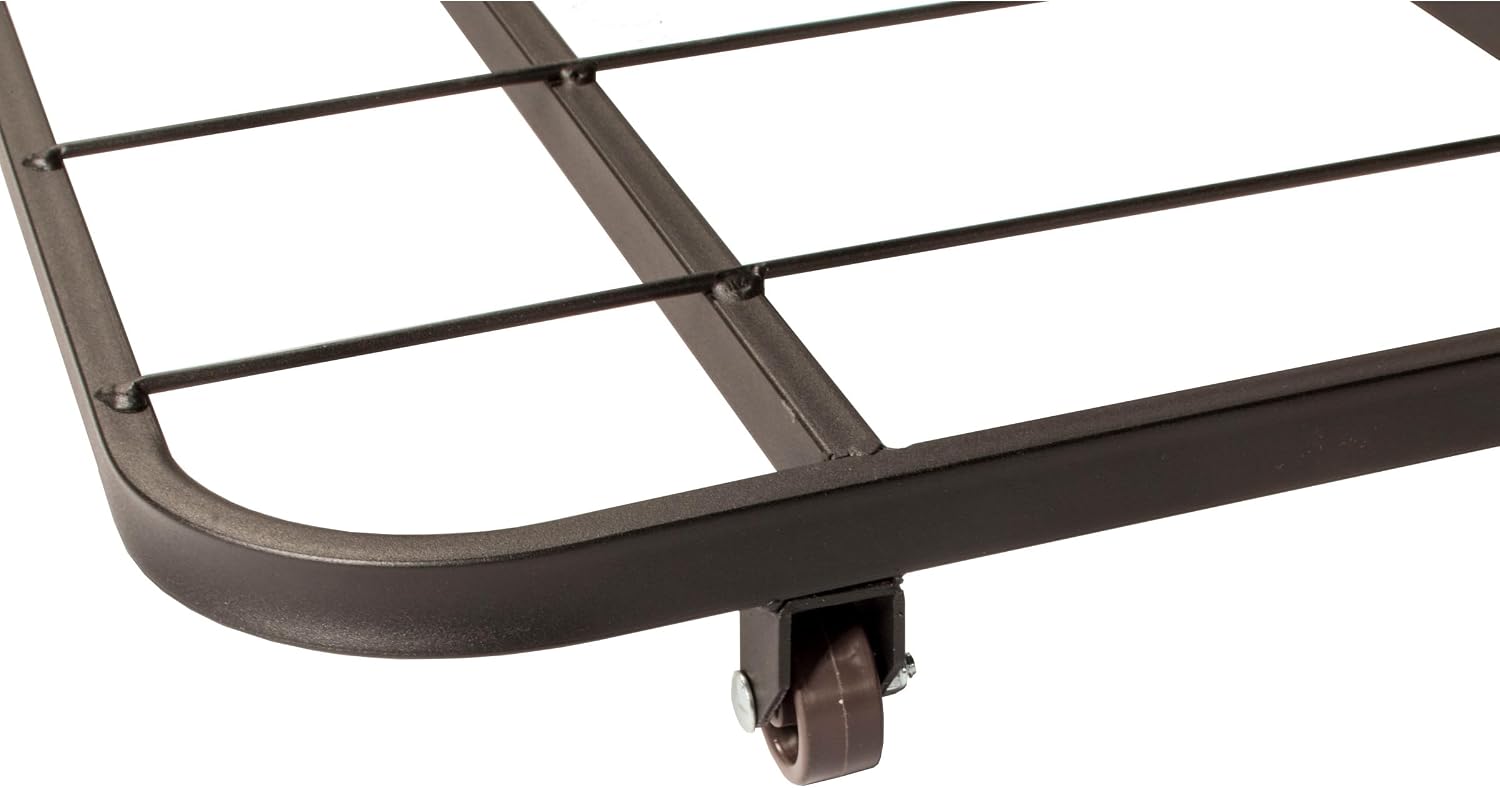Hillsdale Furniture Metal Frame Roll-Out Trundle for Daybeds and Twin Beds, Black