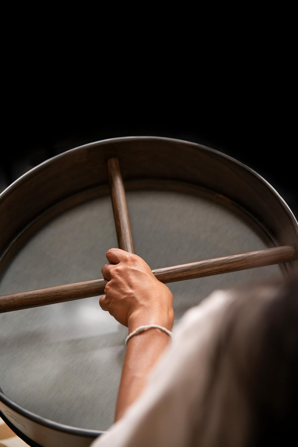 Meinl Sonic Energy 16' Bodhran Shaman Frame Drum with Mallet For Meditation, Sound Healing Therapy, ASMR, Yoga